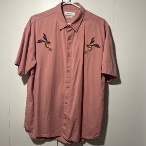 Urban Outfitters Silky Button Down Shirt - M